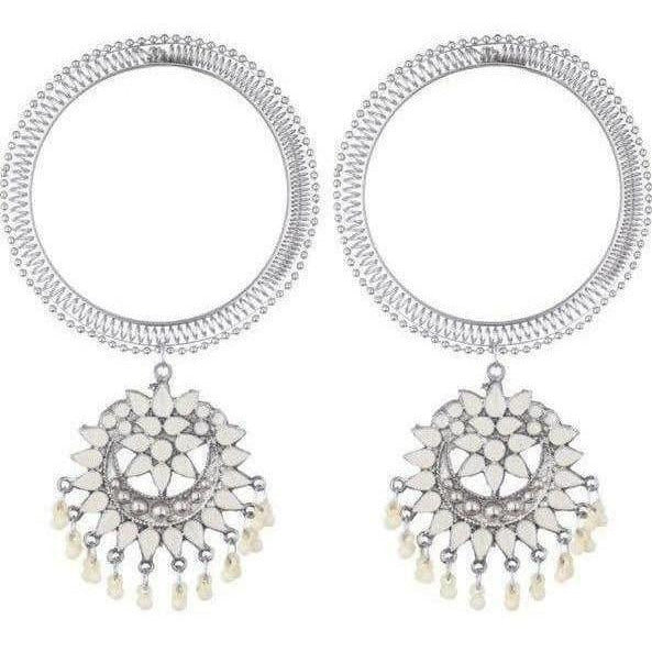 Stylish And Trendy White Color Bangles