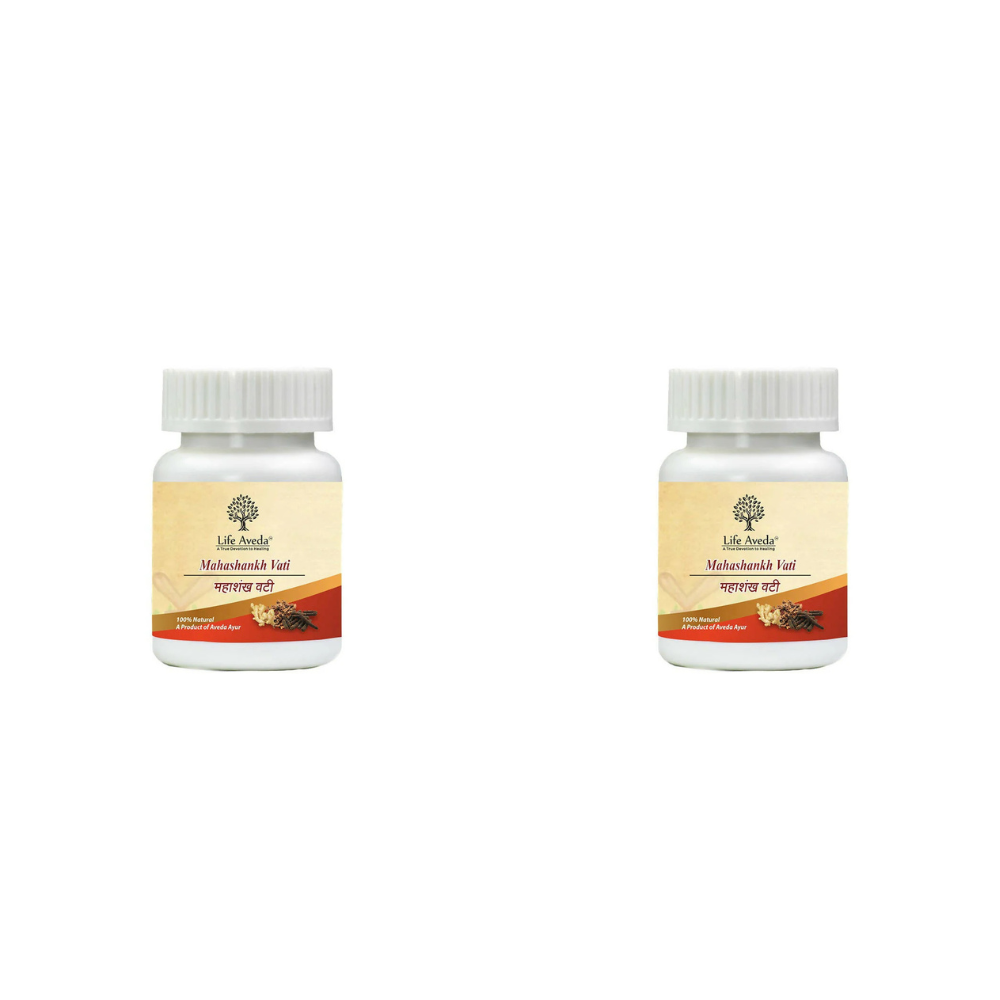 Life Aveda Mahashankh Vati Tablets 