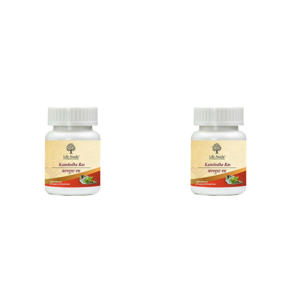 Life Aveda Kamdudha Ras Tablets 
