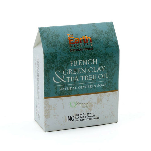 The Earth Reserve French Green Clay & Tea Tree Oil Soap  Grab2Buy The Earth Reserve Grab2Buy