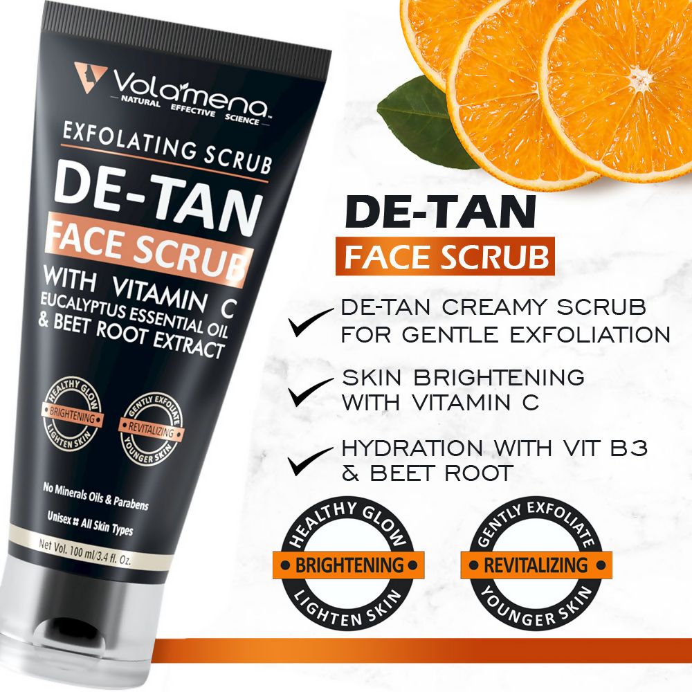 Volamena De-Tan Face Scrub  Grab2Buy Volamena Grab2Buy
