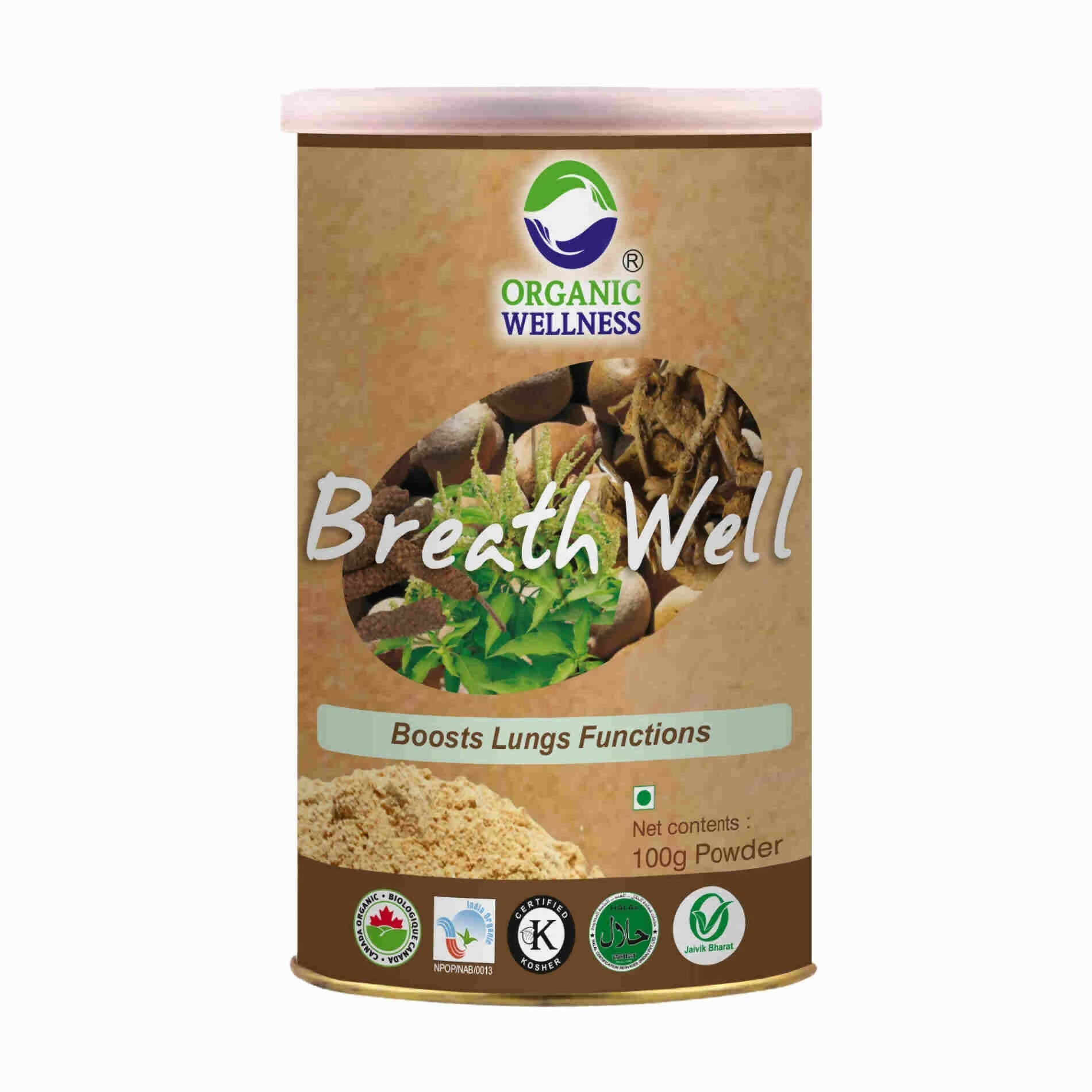 Organic Wellness Breath Well Powder 