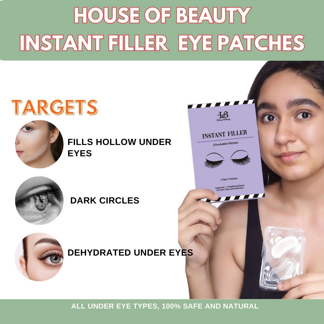 House of Beauty Instant Filler - Dissolvable Patches 0.25mm 