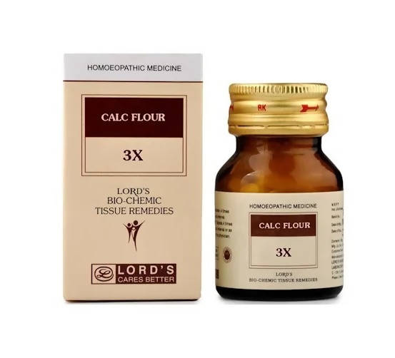Lord's Homeopathy Calc Flour Biochemic Tablets 
