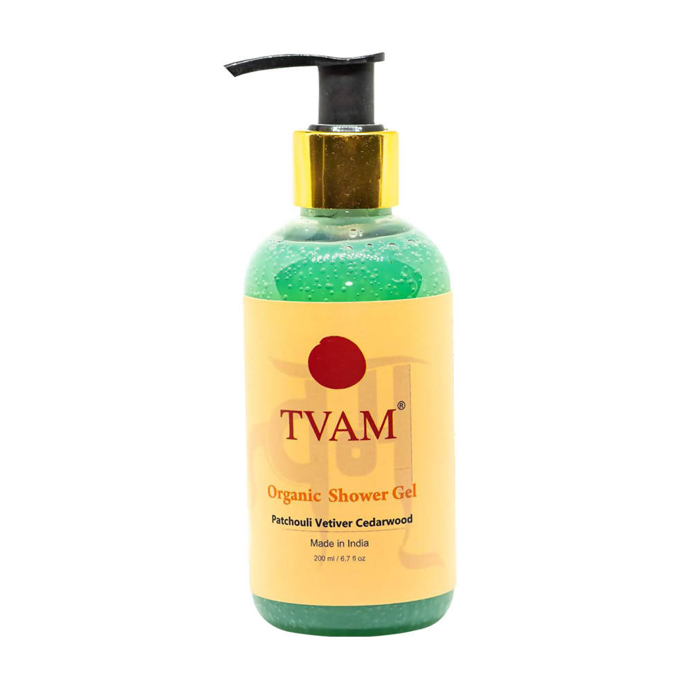 Tvam Patchouli Vetiver Cedarwood Shower Gel  Grab2Buy Tvam Naturals Grab2Buy