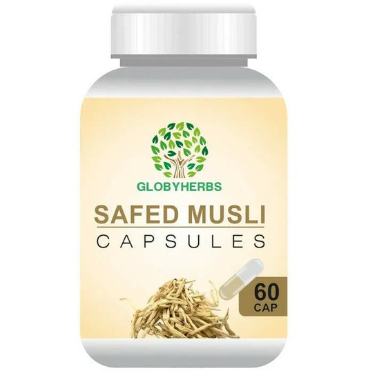 Globyherbs Safed Musli Capsules - Grab2buy