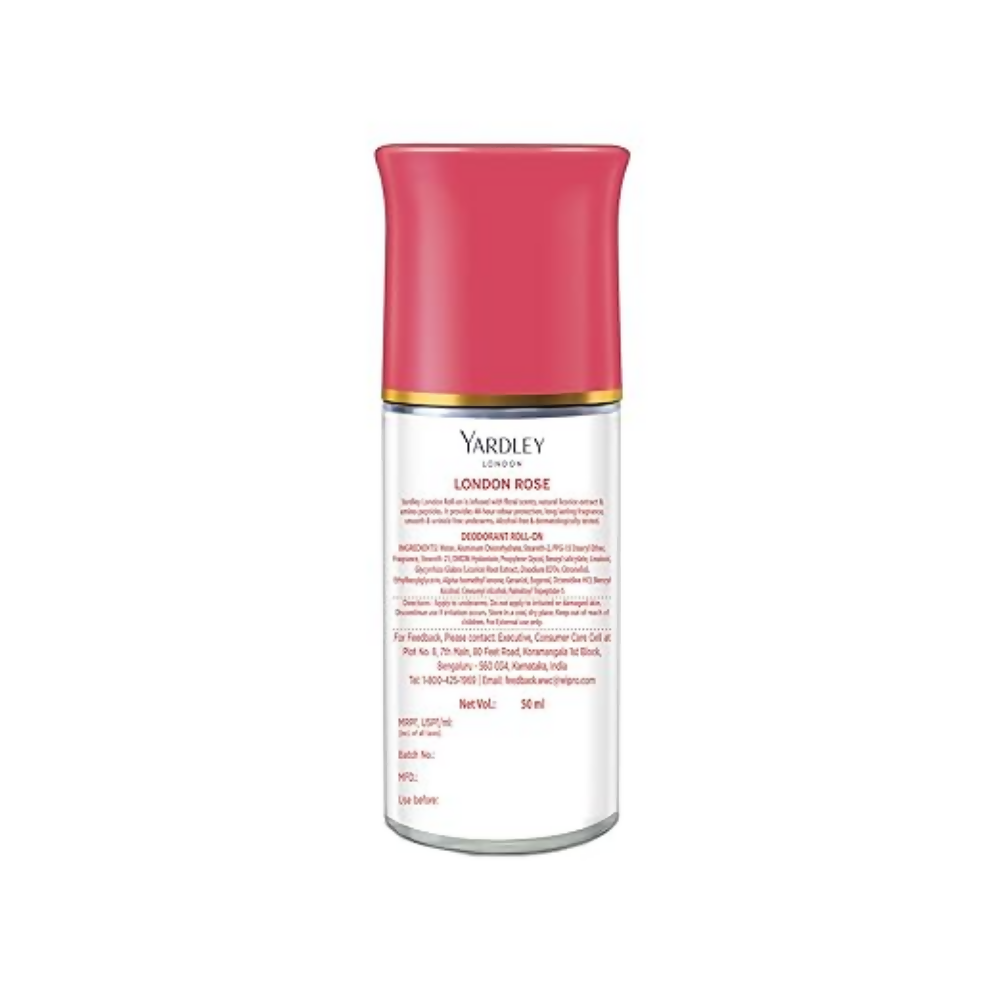 Yardley London Rose Underarm Deodorant Roll On  Grab2Buy Yardley Grab2Buy