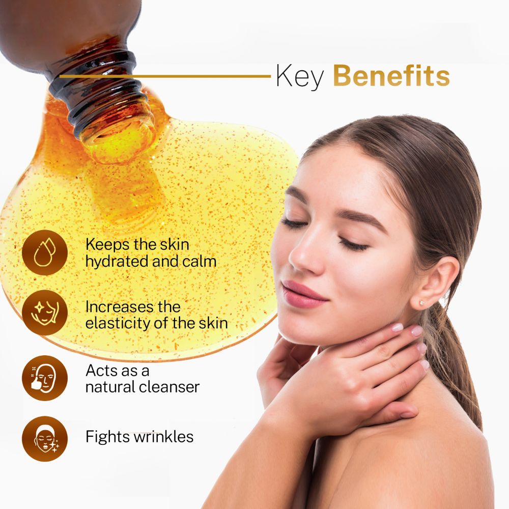 Love Earth 24K Gold Glass Face Oil 