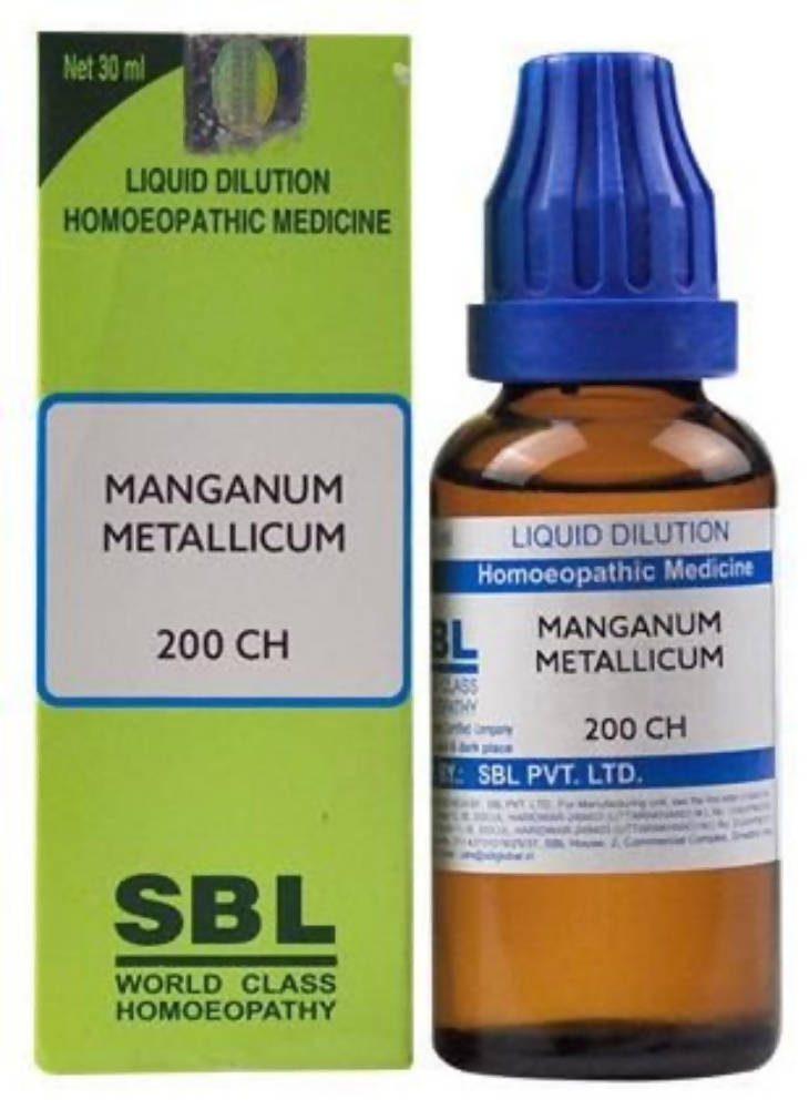 SBL Homeopathy Manganum Metallicum Dilution 