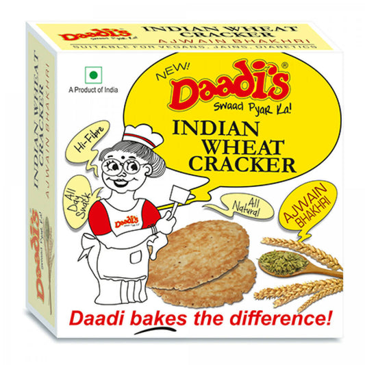 Daadi's Ajwain Bhakhri 