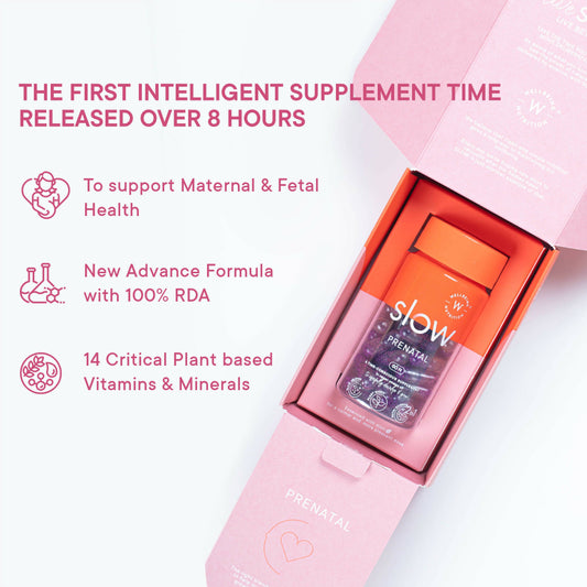 Wellbeing Nutrition Slow | Prenatal Capsules - Grab2buy