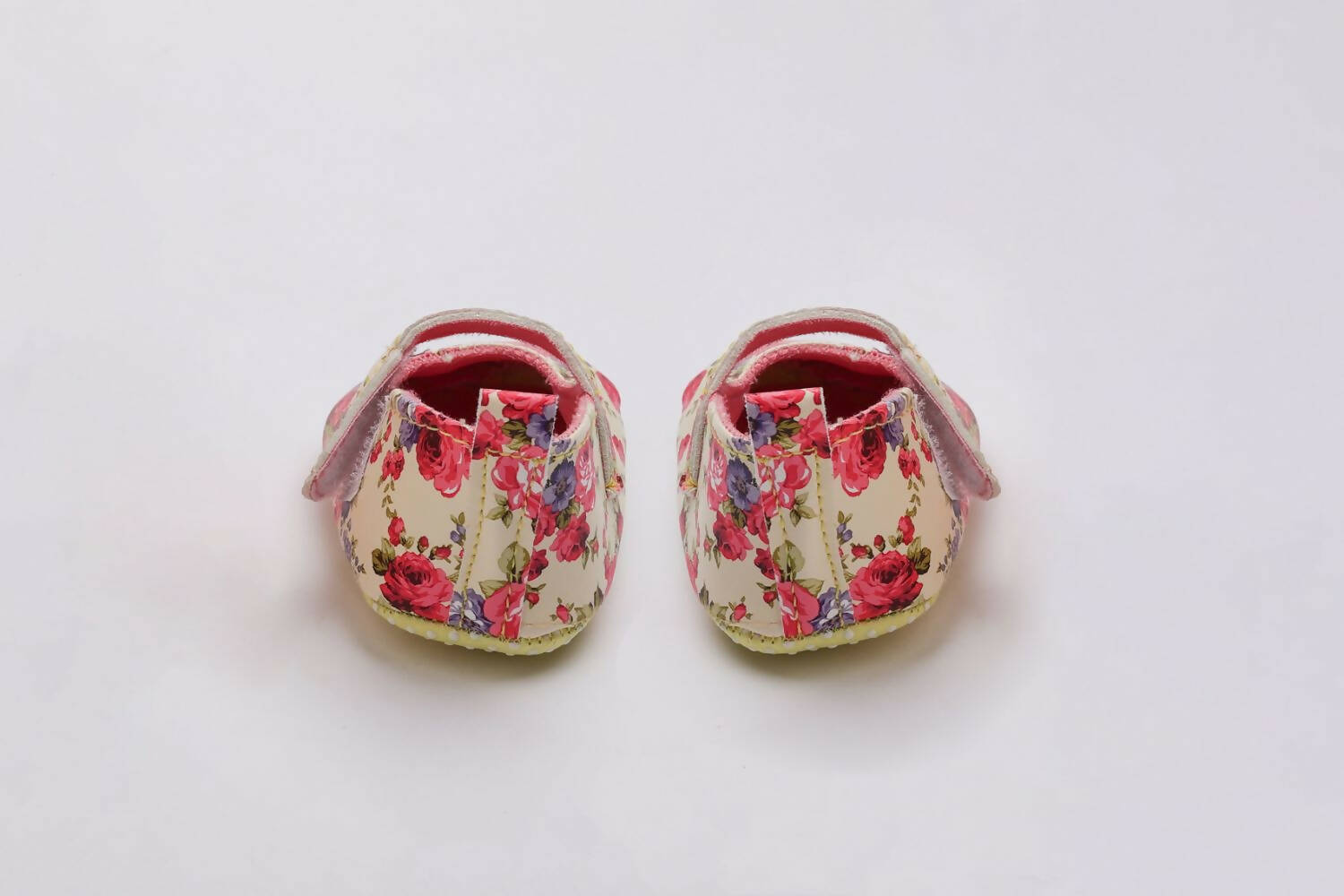 Tiny Bugs Girls Flowral Print Infants Booties - Pink  Grab2Buy Tiny Bugs Grab2Buy