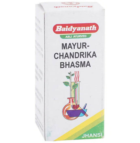 Baidyanath Jhansi Mayur Chandrika Bhasma - Grab2buy
