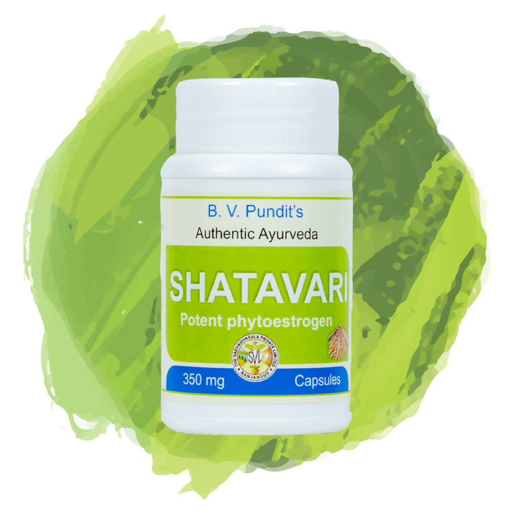 B V Pundit's Shatavari Capsules - Grab2buy
