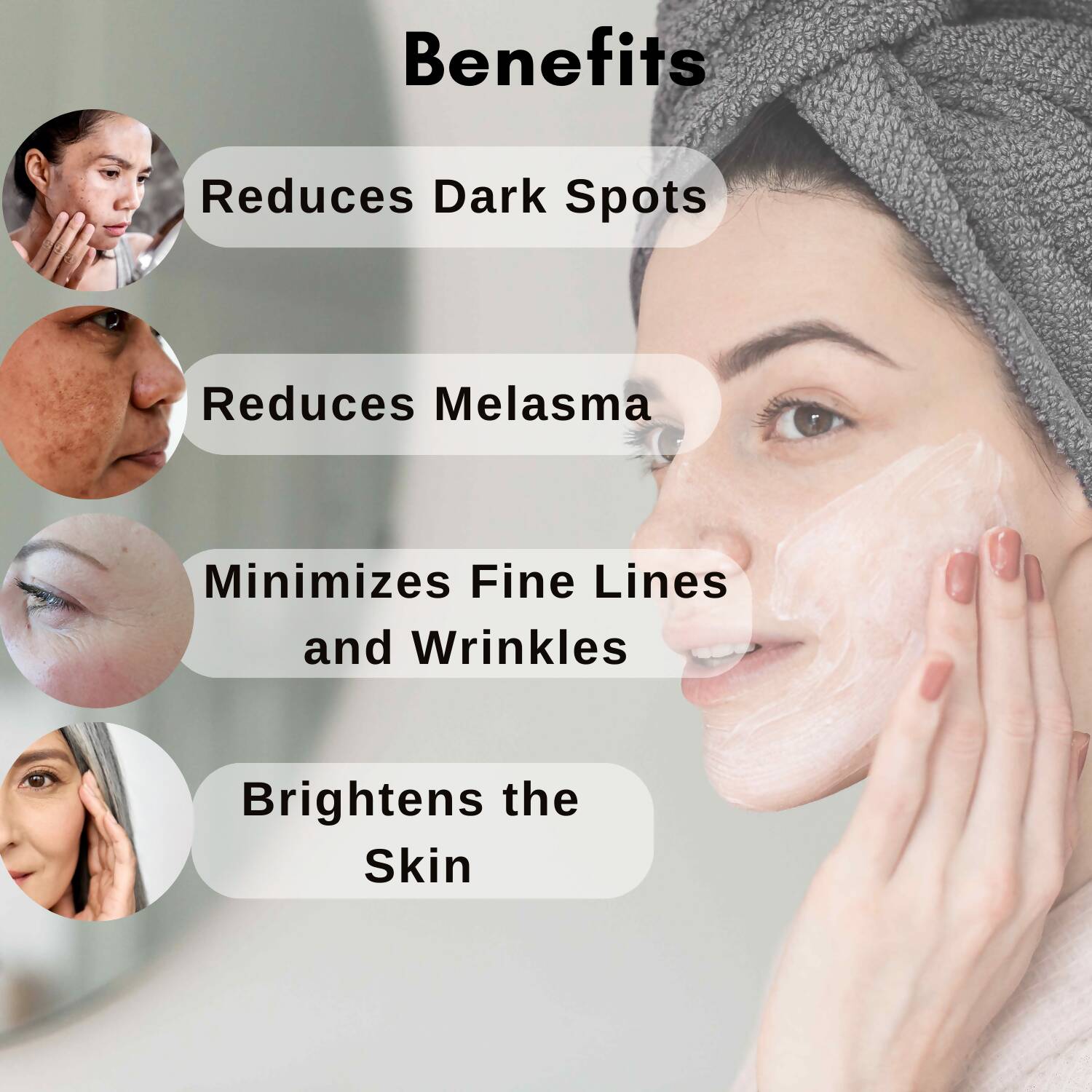 Dermistry Skin Perfecting Face Cream & Skin Perfecting Face Serum 