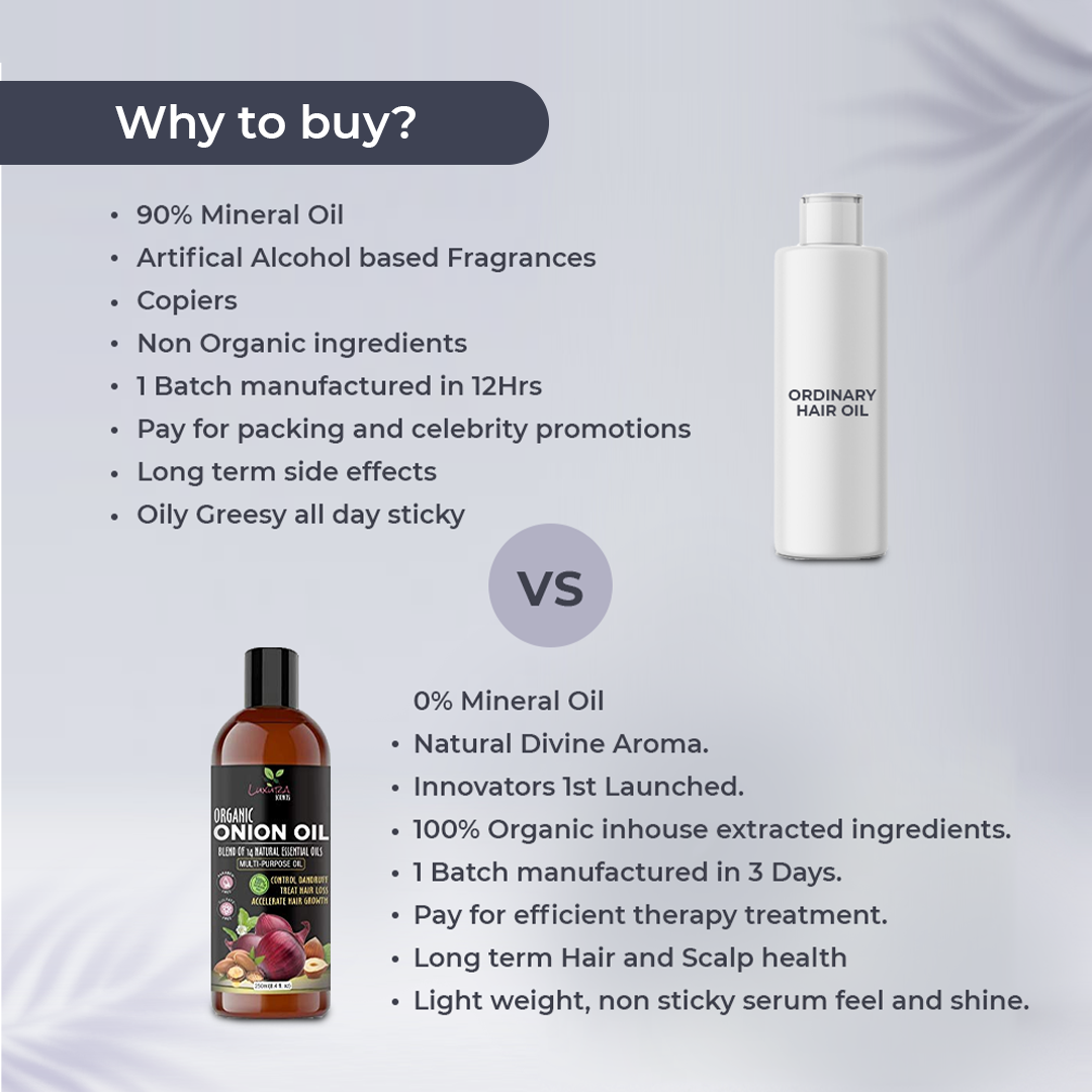 Luxura Sciences Onion Hair Oil