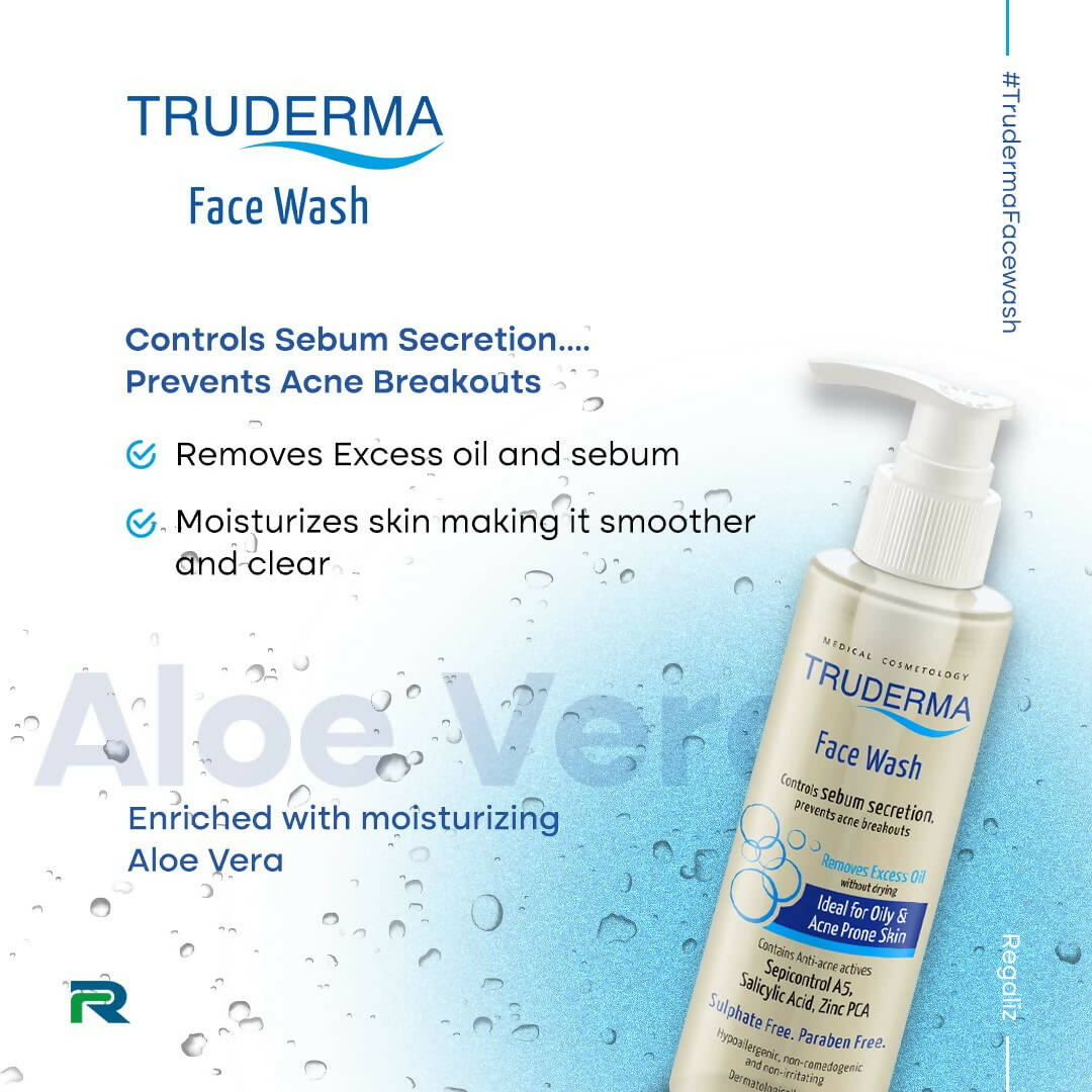 Truderma Face Wash for Oily & Acne Prone Skin  Grab2Buy Truderma Grab2Buy