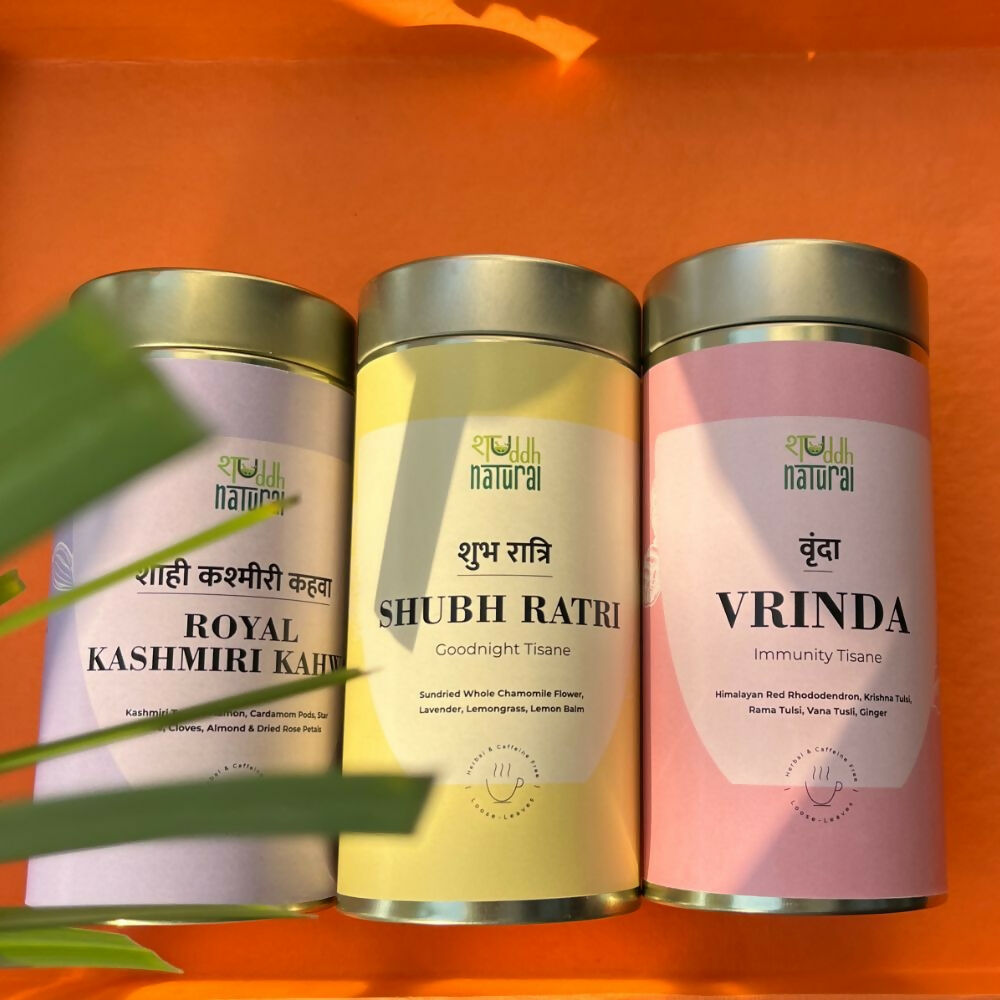 Shuddh Natural Festive Diwali Gift Hamper - Tea Tisane 