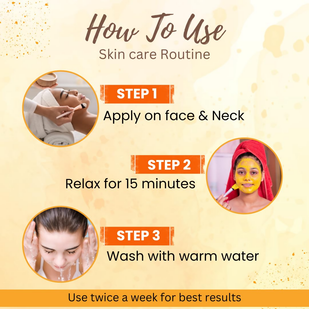Veda Harvest Ubtan Face Pack For Glowing Skin  Grab2Buy Veda Harvest Grab2Buy