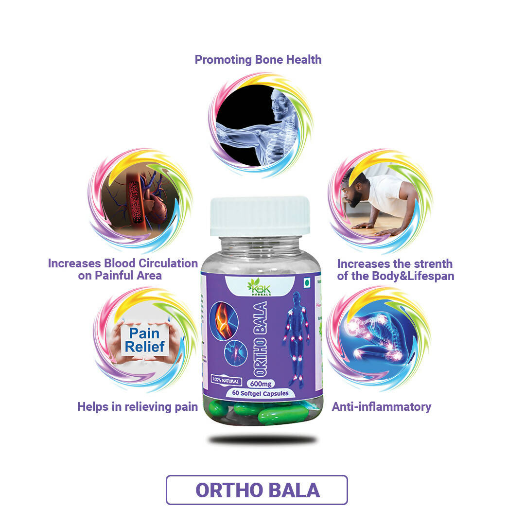 KBK Herbals Ortho Bala Capsules - Grab2buy