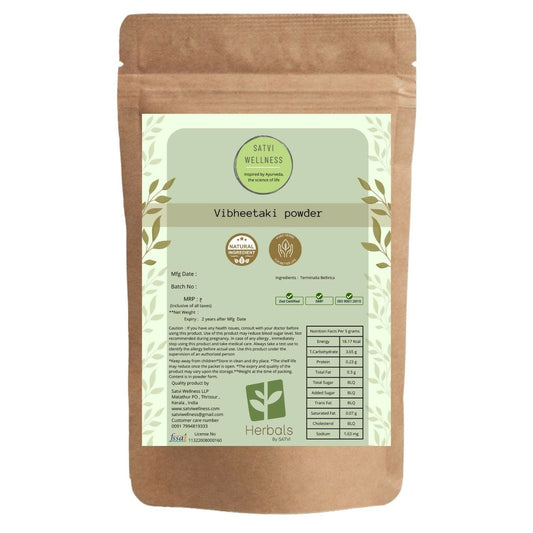 Satvi Wellness Vibhitaki Powder 