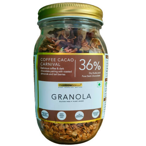 Thenibblebox Coffee Cacao Carnival Granola 