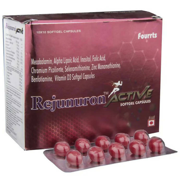 Fourrts Rejunuron Active Softgel Capsules Siddharth Medicare