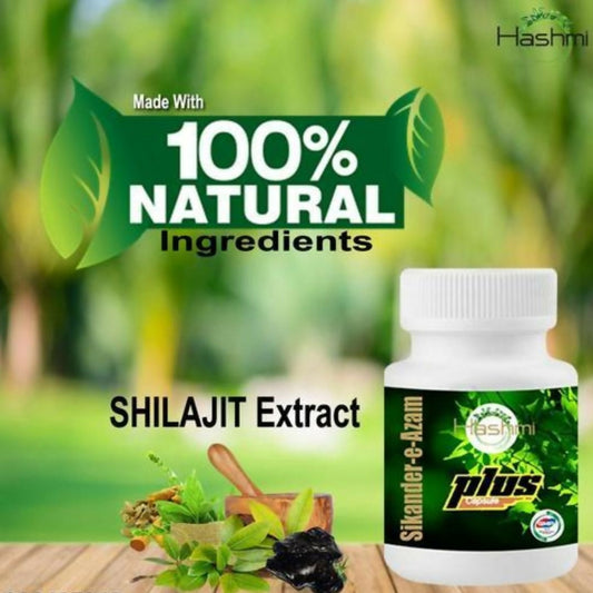 Hashmi Sikander-E-Azam Plus Capsule – May Support Men's Wellness & Vitality 