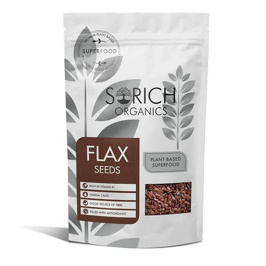 Sorich Organics Flax Seeds - Alsi Seeds - Grab2buy