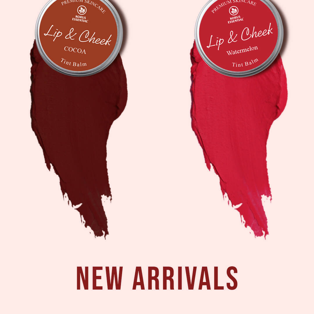 Korus Essential Cocoa Lip & Cheek Tint Balm 