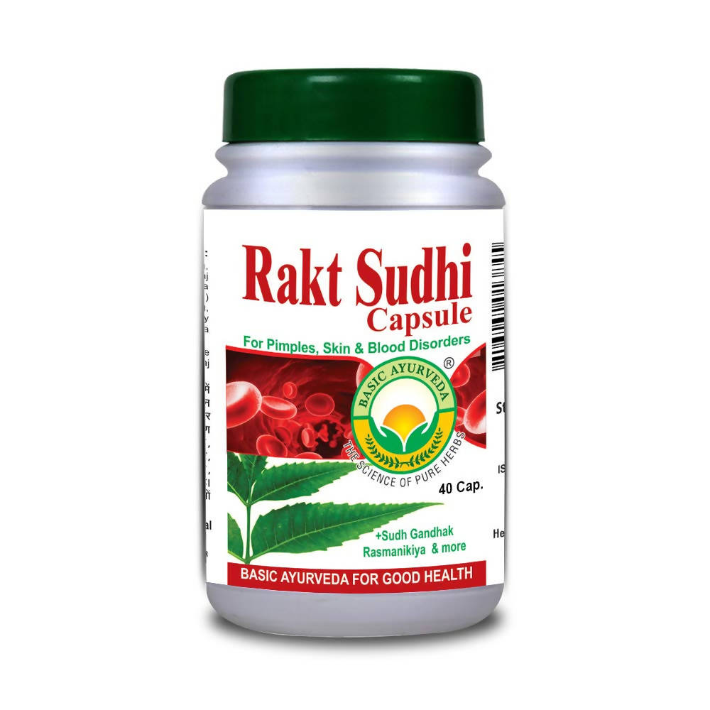 Basic Ayurveda Rakt Sudhi Capsules Online