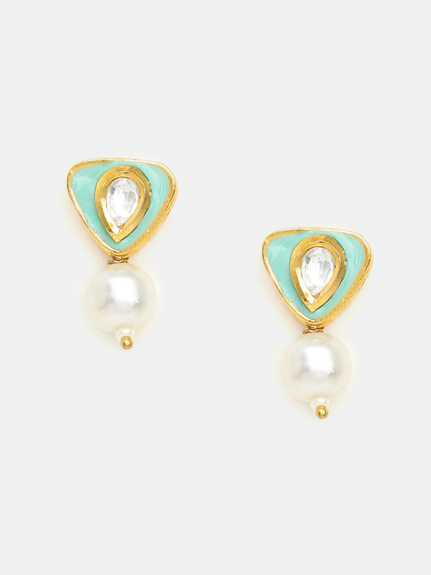 Ruby Raang Saanjh Pearl Tikka Set