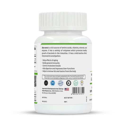 Life Aveda Premium Aloe Vera Capsules - Grab2buy