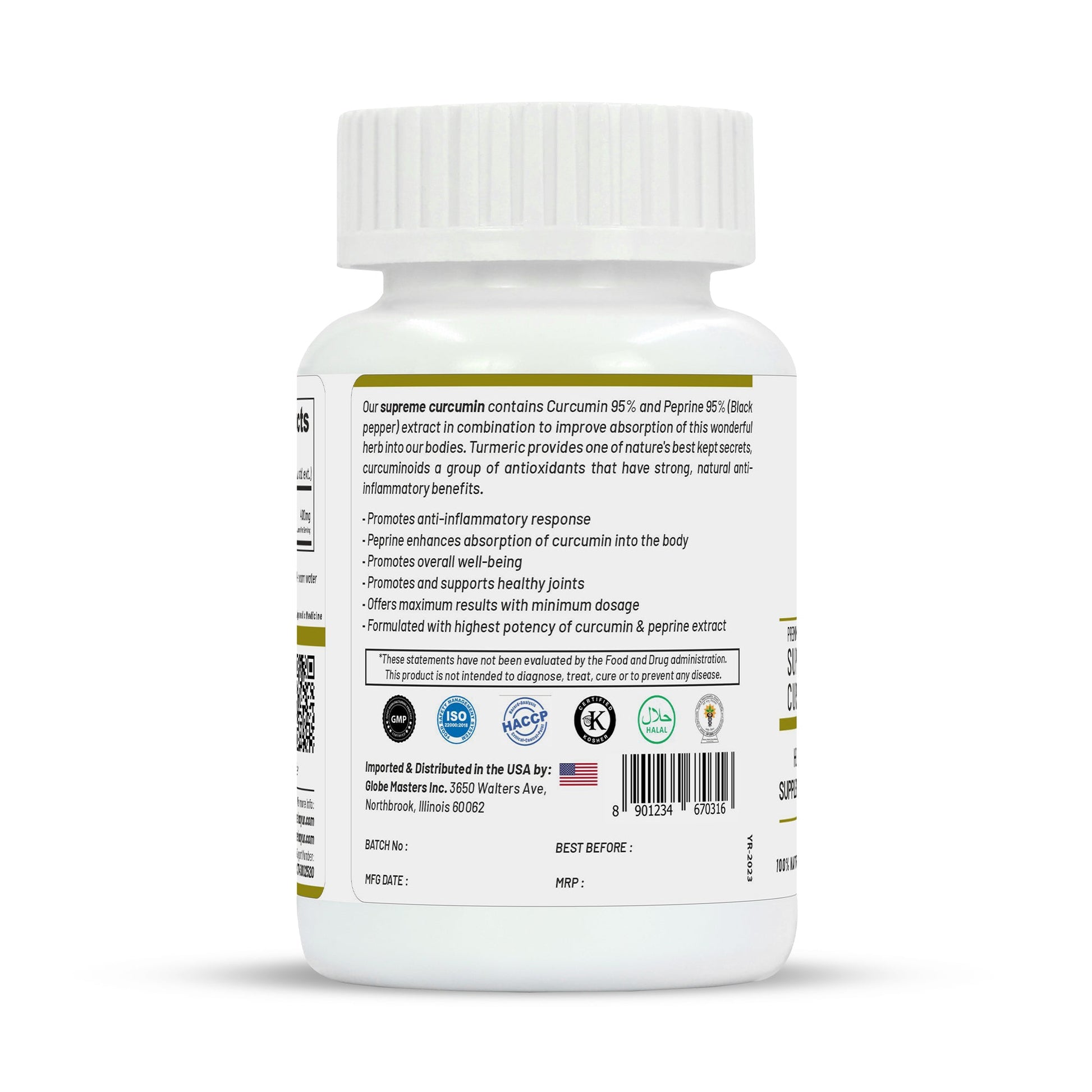 Life Aveda Premium Supreme Curcumin Capsules - Grab2buy