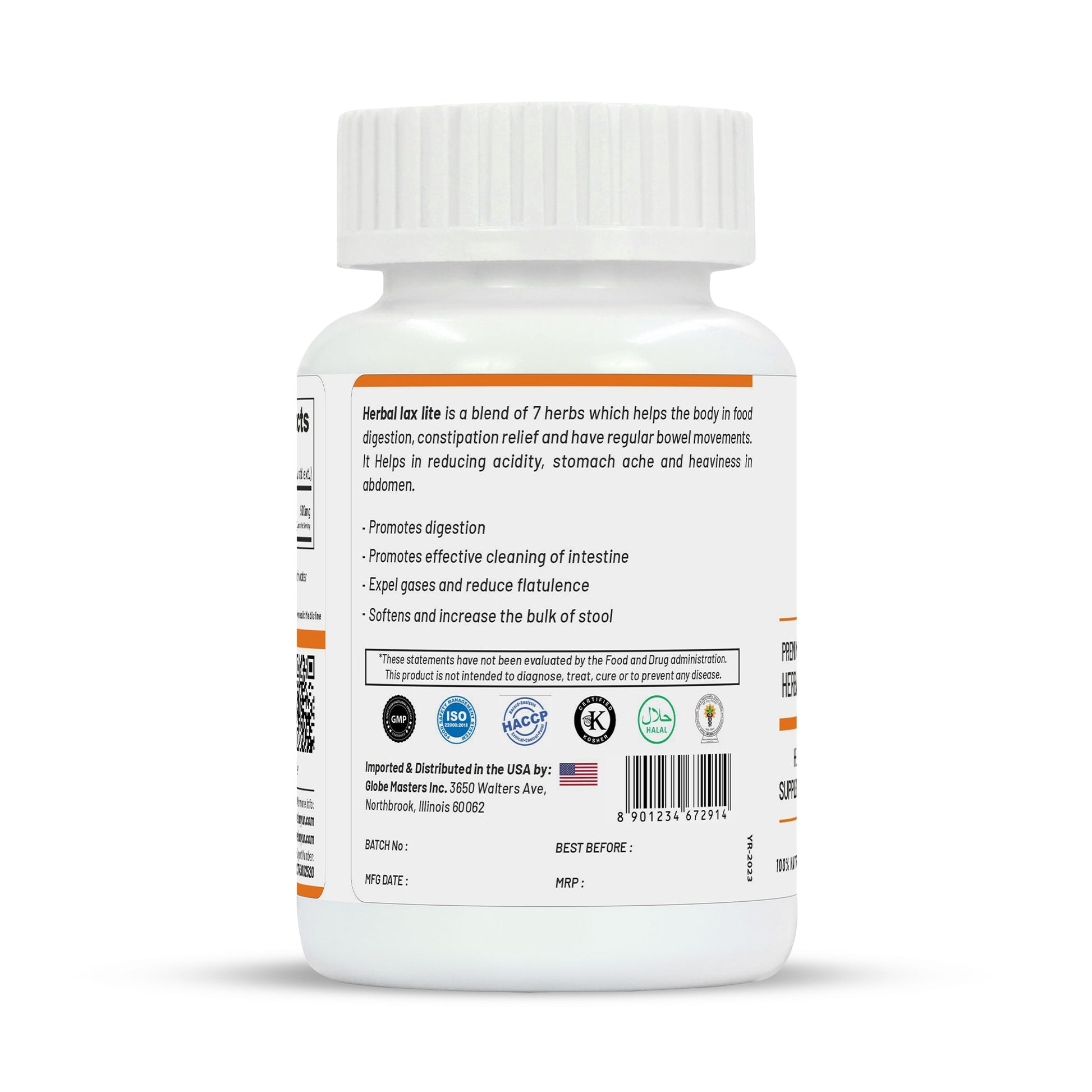 Life Aveda Herbal Lax Lite Capsules - Grab2buy