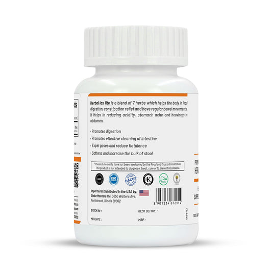 Life Aveda Herbal Lax Lite Capsules - Grab2buy