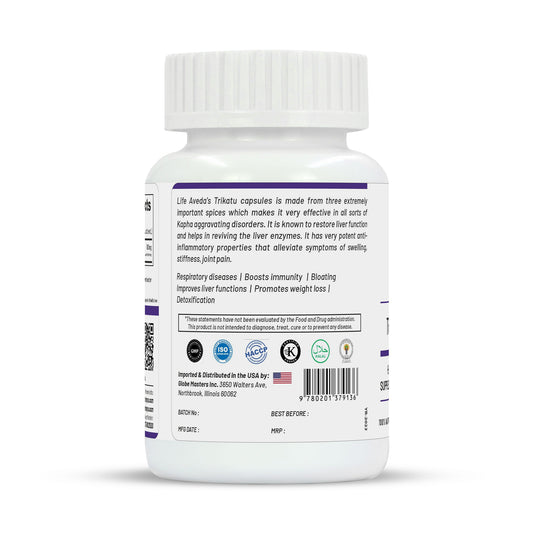 Life Aveda Trikatu Capsules - Grab2buy