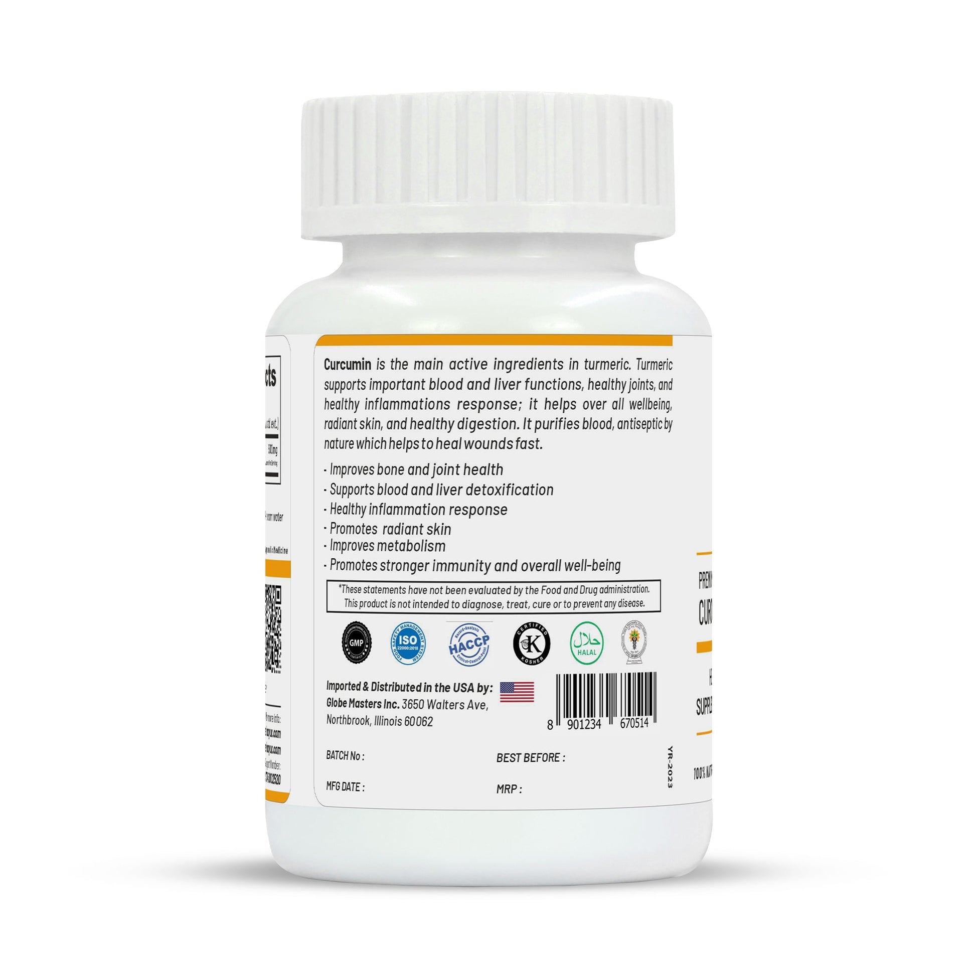 Life Aveda Premium Curcumin 95% Capsules - Grab2buy