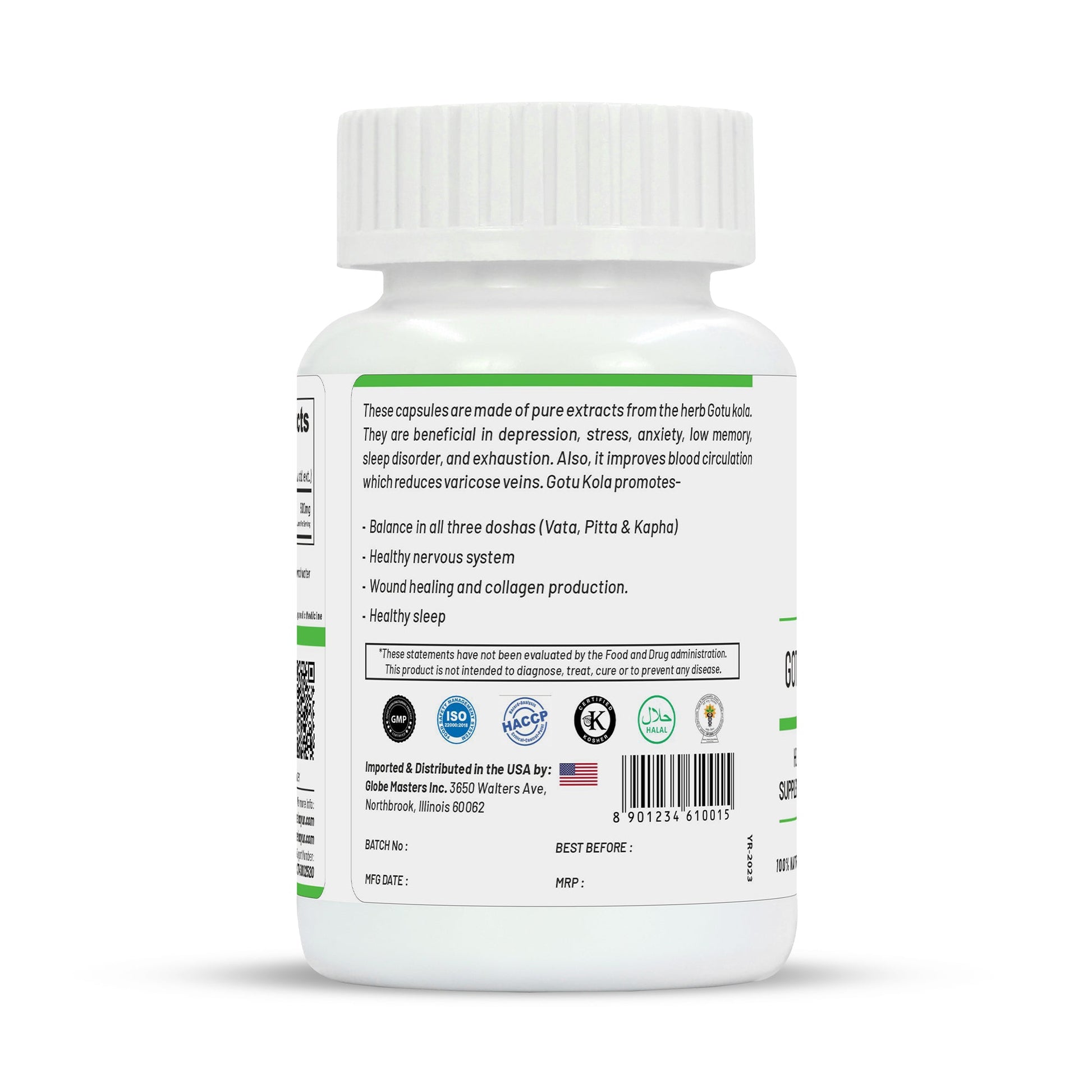 Life Aveda Gotu Kola Capsules - Grab2buy