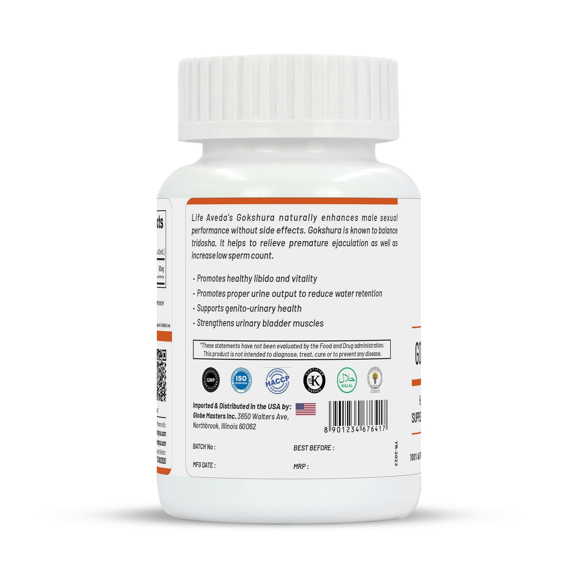 Life Aveda Gokshur Capsules 
