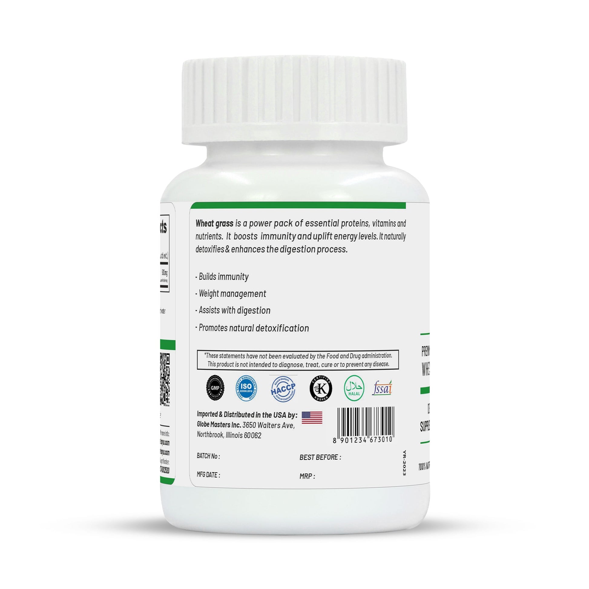 Life Aveda Premium Wheat Grass Capsules - Grab2buy