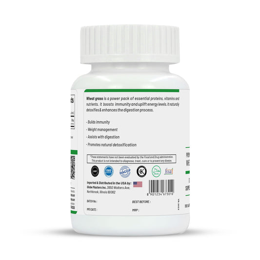 Life Aveda Premium Wheat Grass Capsules - Grab2buy