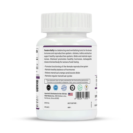 Life Aveda Premium Female Vitality Capsules - Grab2buy