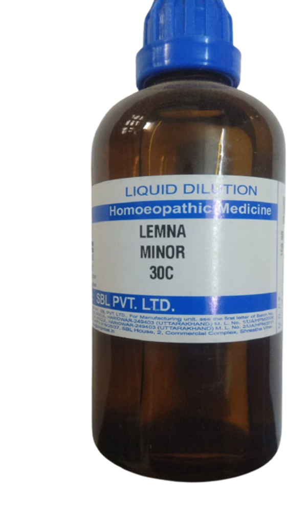 SBL Homeopathy Lemna Minor Dilution 
