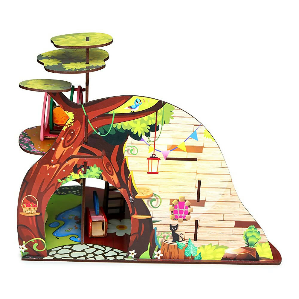 Webby Tree Troopers A Forest Hideout All Side Play Doll House for Kids  Grab2Buy Webby Grab2Buy