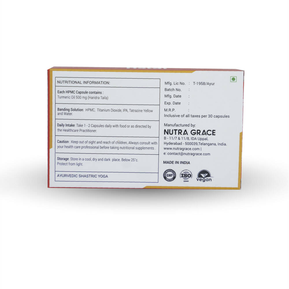 Nutra Grace Haldi Capsules - Grab2buy