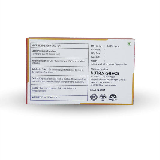 Nutra Grace Haldi Capsules - Grab2buy