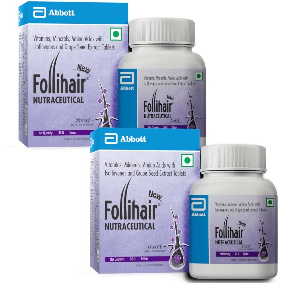Abbott New Follihair Nutraceutical Tablets - Grab2buy