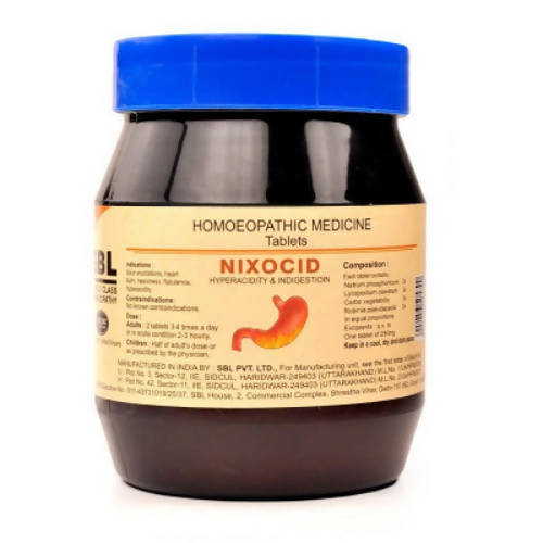 SBL Homeopathy Nixocid Tablets 
