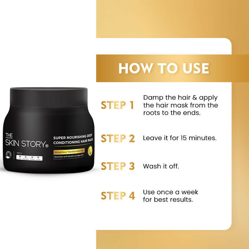 The Skin Story Sulphate Free Keratin Protein Hair Mask  Grab2Buy The Skin Story Grab2Buy